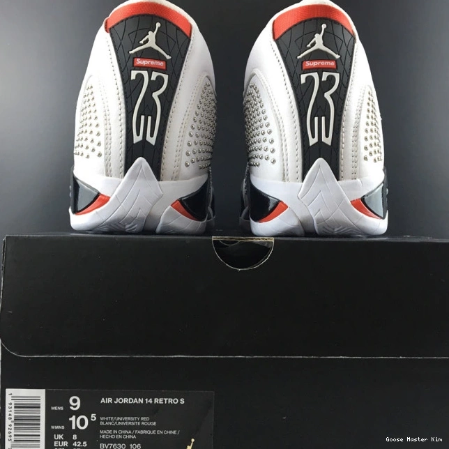 Retro BV7630-106 White Jordan Air 14 0622